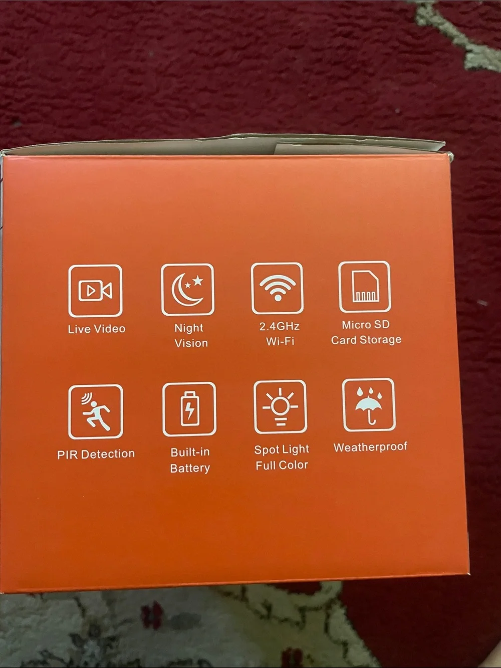 Smart Battery Camera - White
